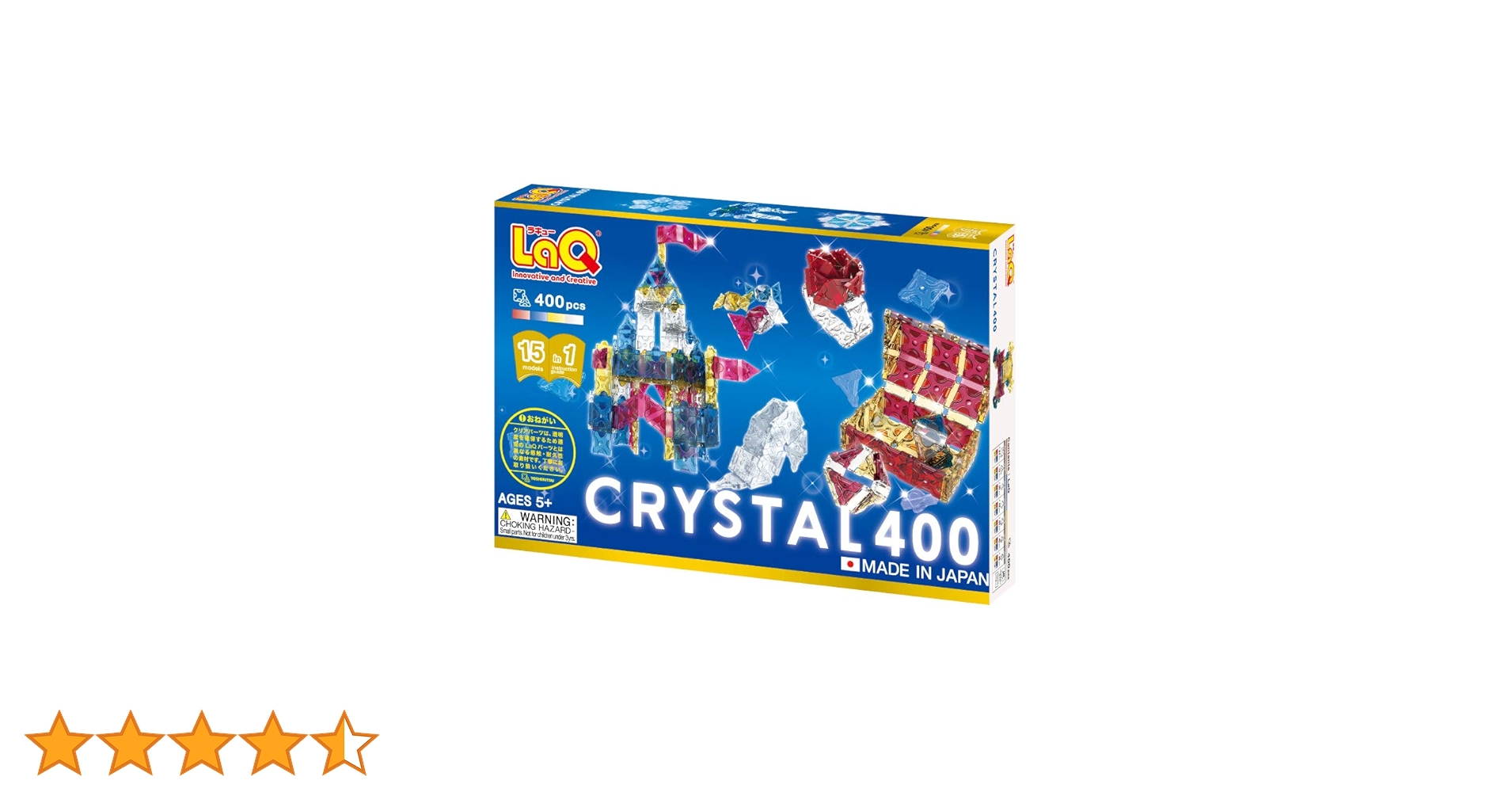 Amazon.co.jp: Yoshiritsu LaQ (ラキュー) クリスタル 400